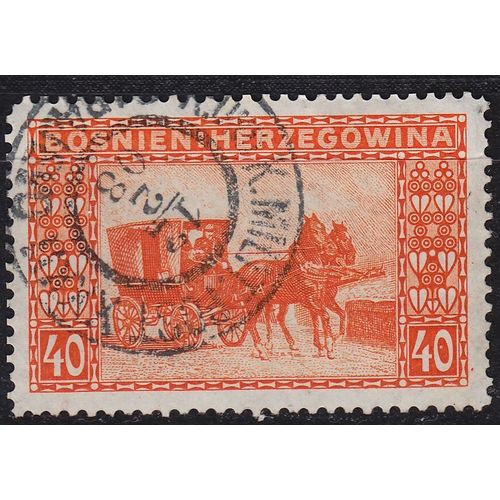 ÖSTERREICH AUSTRIA [BosHerz] MiNr 0039 A ( O/used )
