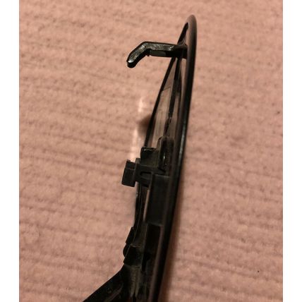 Volvo C70 Convertible Coupe Fuel Door Black OEM