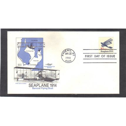 FDC Artmaster 2468 $1.00 Seaplane (Cachet-U/A) CV40573