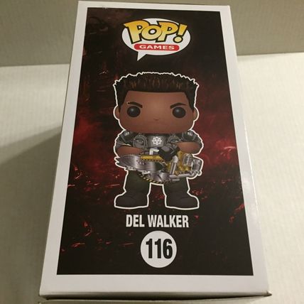 NEW Gears of War Del Walker Pop Figure #116