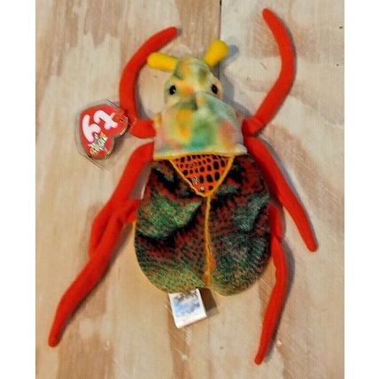Ty Beanie Baby - SCURRY the Beetle - MINT TAGS 2000 Retired