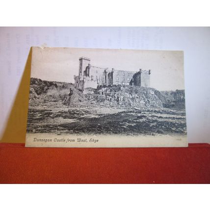 DUNVEGAN CASTLE, ISLE OF SKYE . unused antique postcard #