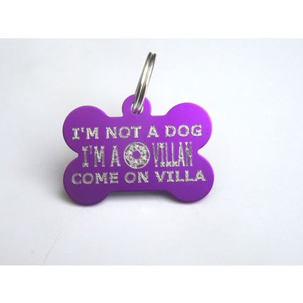 Dog engraved Identification tag any football club or other sports club