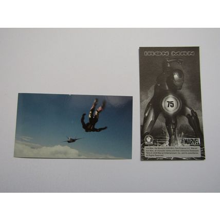 Marvel - Iron Man The Movie 2008 - Preziosi Sticker Drop-down Choice (e18)