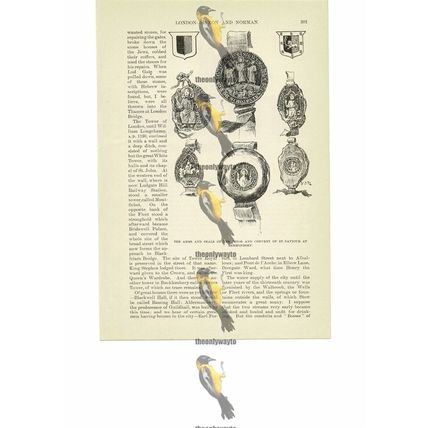 Arms & Seals, Prior of St Saviour, Bermondsey, London, Book Illustration, 1891