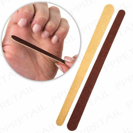 12 LONG EMERY BOARD NAIL FILER SET Shaping/Smooth Beauty Salon Manicure/Pedicure