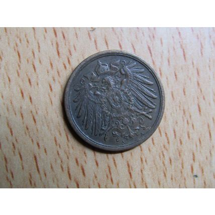 1907a 2 Pfennig Germany Empire Coin
