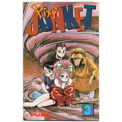 Pixy Junket #3 (1998) *Viz Comics / Cover Artwork By Pure / Manga / Pacifica*