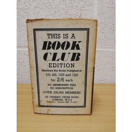 Lady, Behave! - Peter Cheyney - Hardback with Dust Jacket - The Book Club - 1950