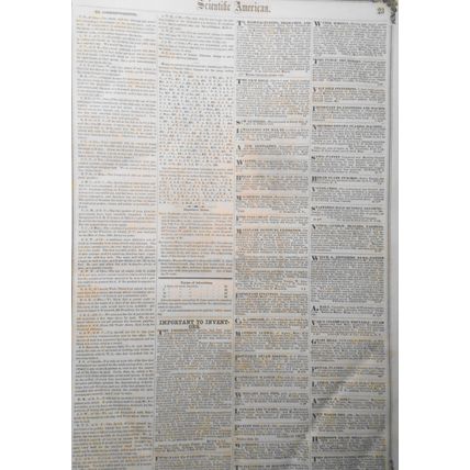 Scientific American September 29, 1855. Telegraph history; windlasses, windmills