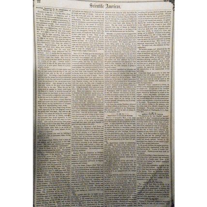 Scientific American September 29, 1855. Telegraph history; windlasses, windmills