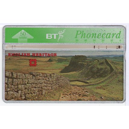 UK BT Phone Card - English Heritage - Hadrians Wall