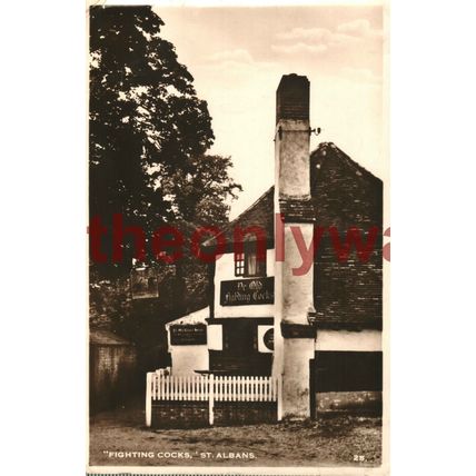 Fighting Cocks, St Albans, Herts, Postcard