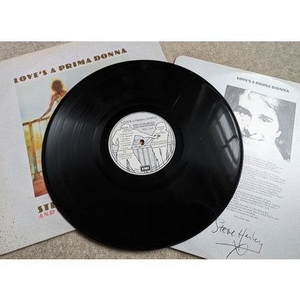 STEVE HARLEY Cockney Rebel Love's A Prima Donna LP UK vinyl record 1976 new wave