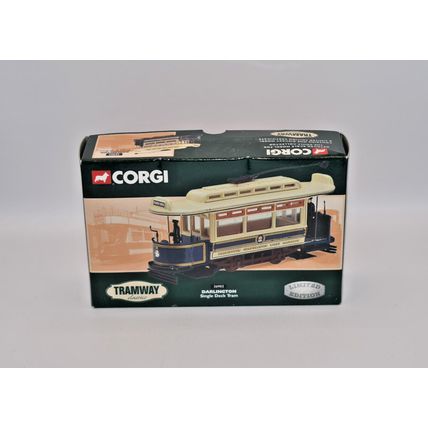 Corgi 1/76 Tram Darlington Single Deck Dick Kerr Tram 36902 Diecast Model