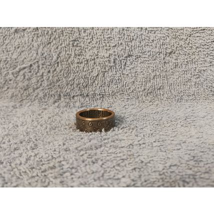 1995 Kennedy Half Dollars size 9 1/2 coin ring handmade mixed metals (A)