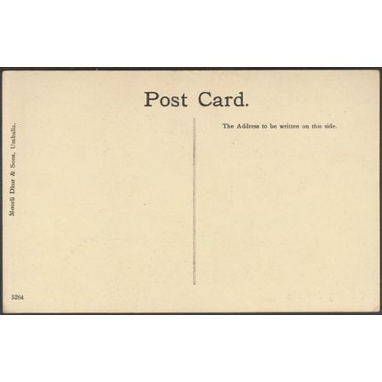 Cemetry, Ambala, c.1910 - Moorli Dhur Postcard