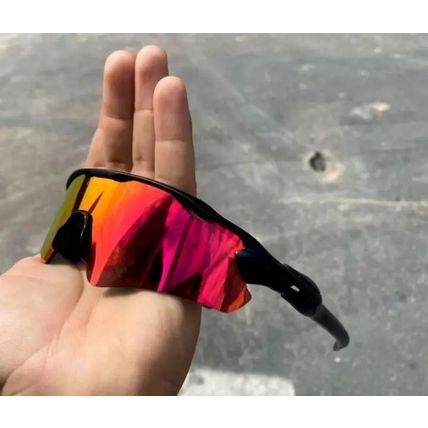 HCS Radar Ev Red Sports Cycling Sunglasses