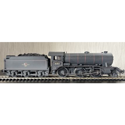 Bachmann 32-275K Class K3 61811 BR Lined Black Late Crest (Weathered) - NMIB