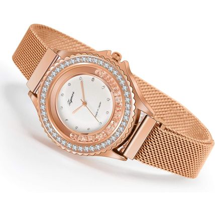 Mother'S Gifts for Mom Jewelry Set for Women, 4 Pieces Rose Gold Watch Necklace
