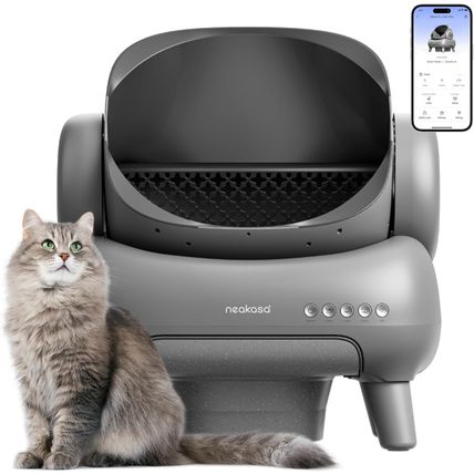 Neakasa M1 Open-Top Self Cleaning Cat Litter Box, Automatic Cat Litter Box with