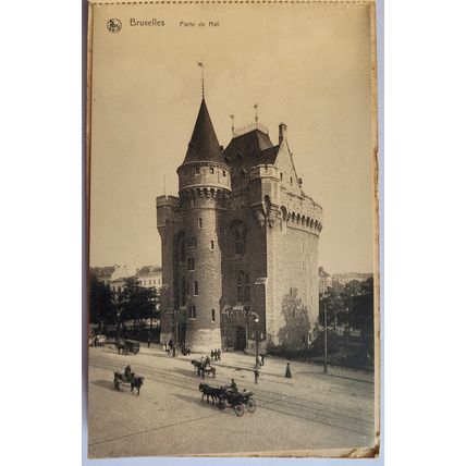 Postcards Brussels, Belgium. Book of 10. Unposted