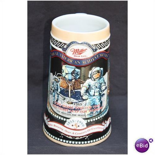 Miller Great American Achievements Man on the Moon Stein