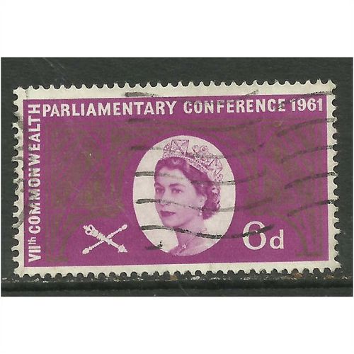 GB 1961 QE2 6d Parliament Conference SG 629.(B782 )