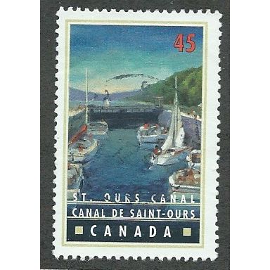 CAN 1998 45c 'CANADIAN CANALS - ST OURS' FINE USED (EBID49-079)