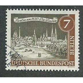 BERLIN -1962 7pf 'OLD BERLIN SERIES' FINE USED (EBID49-559)