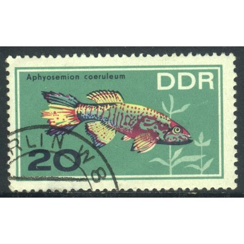 Germany (DDR) 1966 - SG E944 - 20pf Blue Gularis - used