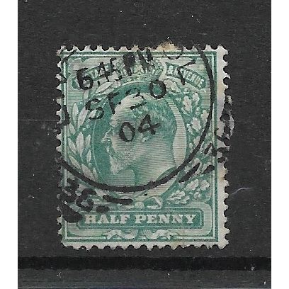 GB.SG216 1/2c Blue-Green.Variety Unchecked.Fine Used.July18