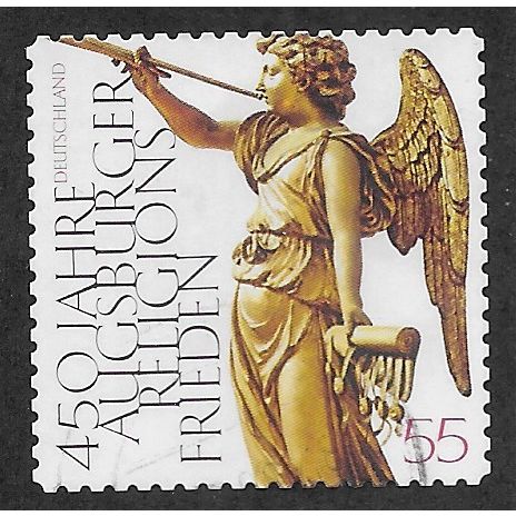 GER 2008 €0.55 (S/A) '450TH ANN OF PEACE OF AUGSBERG' FINE USED (EBID54-213)