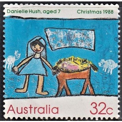 AUSTRALIA, 1988 32c Christmas, SG 1165 (Scott #1102), used