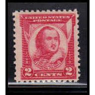 690 2c General Pulaski Barely Clears MNH Z0338