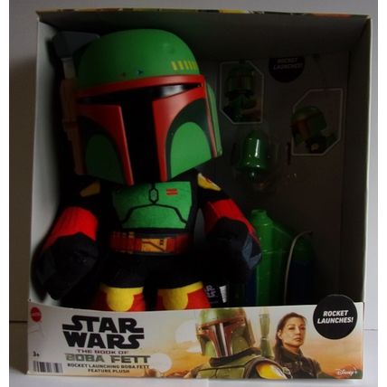 STAR WARS ' BOBA FETT ' 12 " PLUSH TOY (2021)