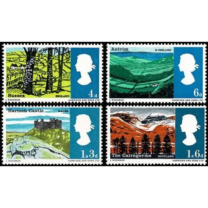 1966_Landscapes_Phospher_Unmounted Mint HRD