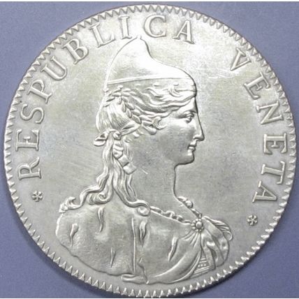 1756 Italian State, Venice. Challenge Coin, Souvenir. REPLICA. 67a.