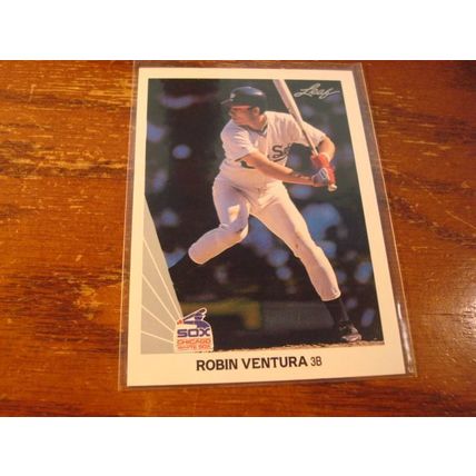 1990Leaf, 3-Cards, ROBIN VENTURA , White Sox, #167