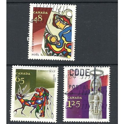 2002 - Canada - Christmas - Set - Used