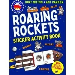 Amazing Machines Roaring Rockets Sticker Activity Book