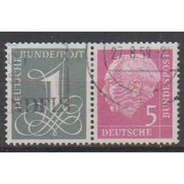 Mi: w17x used 1958/60 Cat € 25
