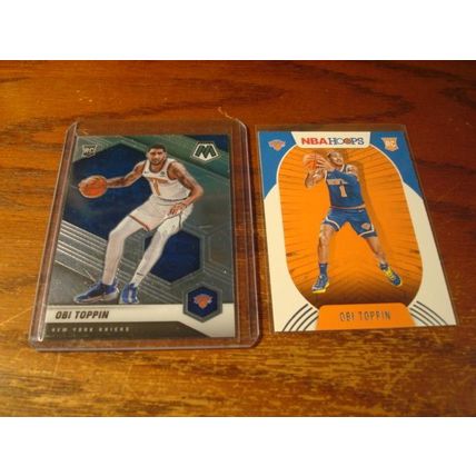 2020-2021, Panini, 6-Rc Cards, w/Variations, OBI TOPPIN, Knicks