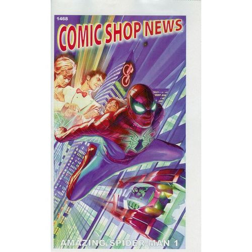 Comic Shop News (1987) #1468 Amazing Spiderman Newsprint August 5 2015