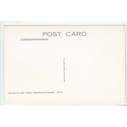 White Hart Hotel Sonning-on-Thames Postcard Berkshire 7273