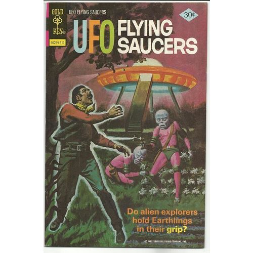 UFO FLYING SAUCERS # 12 ( Gold Key )