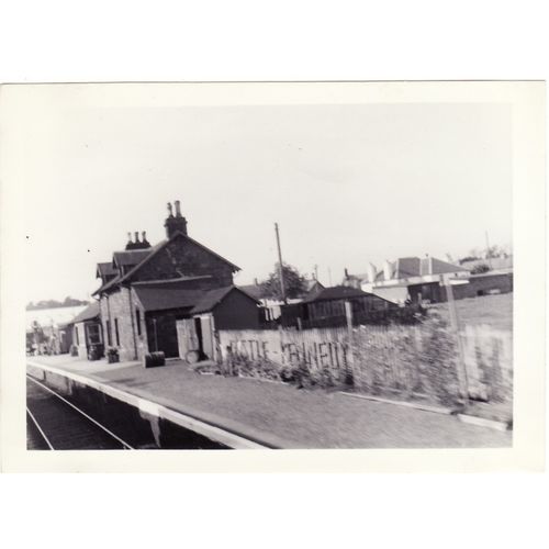 Railway Station Photo Castle Kennedy 1958 G&SWR Ayr Stranraer Line Closed 1965
