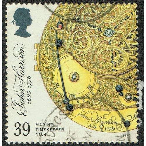 1993 300th Birth Anniversary John Harrison 39p Multicoloured SG1657 FU