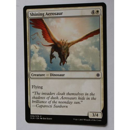 Magic the Gathering MTG CCG: Ixalan - # 36 Shining Aerosaur (A) 2017 WotC