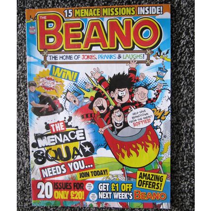 The BEANO Promo publication - undated - circa 2014